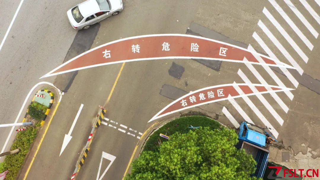 順德區(qū)交警部門設立首批20個右轉彎停車觀察嚴管路口